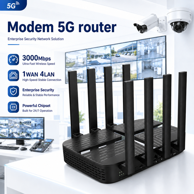 2T3R MU-MIMO Openwrt 5g Esim Router Enterprise Wifi6 Router 4LAN Modem 5g Sim Card Router 3000Mbps Enterprise 5g Cpe Sim Router