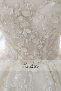 Ruolai ชุดราตรี ZW00265สำหรับเจ้าสาว, ชุดแต่งงานแขนยาวเจ้าหญิงนางฟ้าแสนสวยสำหรับเด็กผู้หญิง - Product Image 5