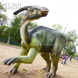 Parasaurolophus 仿真动画电子人物恐龙真人大小