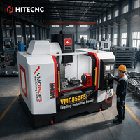 Centre d'usinage vertical CNC VMC850, broche BT40 8000 tr/min pour le fraisage d'acier de moule