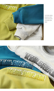 <span class=keywords><strong>Felpa</strong></span> da ragazzo 2025 autunno Casual alla moda in Jersey per bambini camicie con fondo superiore a due pezzi <span class=keywords><strong>felpa</strong></span> con cappuccio per bambini - Product Image 6