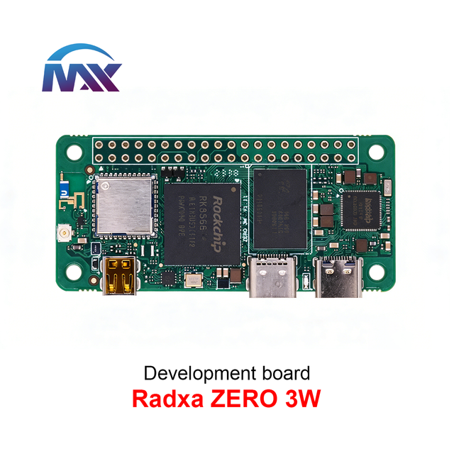 Radxa Zero 3W RK3566 4-core WiFi 6 & BT 5G Based on Pi Zero Embedded Single Board Computer Development Board