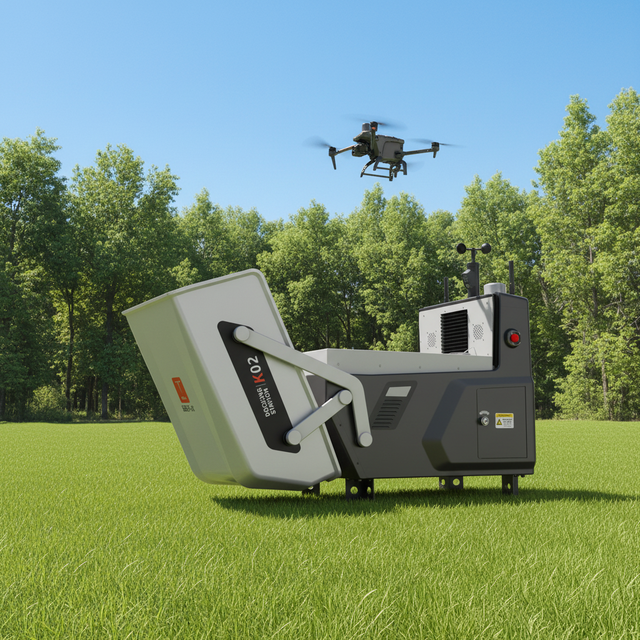 S200 Industrial-grade UAV 4-axis for Efficient Solar Farm Cell Tower Inspection Featuring App Control Expert Use