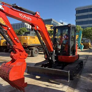 รถขุด KUBOTA KX057 ขนาด 5.7 ตัน บุ้งกี๋ 0.21 เมตร กำลัง 33.8 กิโลวัตต์ รุ่นปี 2020 พร้อมหัวเจาะ - Product Image 1
