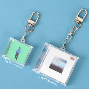 SUNSHING مخصص صغير CD حالة الألبوم مع وظيفة NFC شخصية سلسلة المفاتيح قلادة الموسيقى الخاصة عشاق - Product Image 4