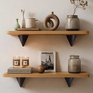 Leves Triangular Shelf Support Aluminum Alloy Wall-Mounted <b>Bracket</b> For Indoor Storage Rack - Product Image 2