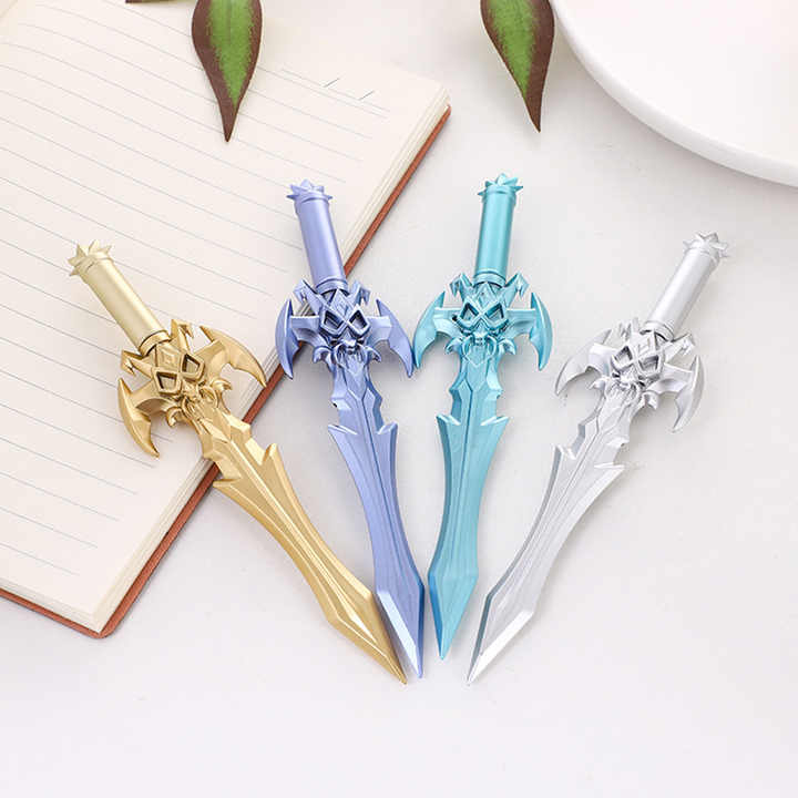 Creative Neutral Anime Large Sword Weapon Design Student Pen Personalized Office Stationery