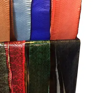 Water snake skin for Clothing materials Water snake leather hide genuine leather material