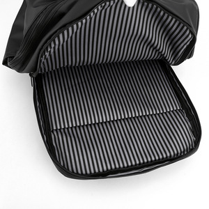 Sac à dos d'affaires pour hommes, grande capacité, sangle détachable, couleur unie, poche intérieure à fermeture éclair de 20l, pour les voyages de loisirs - Product Image 3