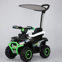 Véhicule électrique tout-terrain pour enfants de 2 à 4 ans, avec éclairage et musique, en plastique, batterie 12V7.0ah, moteur 380 - Offre Spéciale
