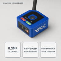 Capteur de vision IA compact WTX |   Caméra intelligente Ethernet pour le comptage et la mesure à haute vitesse