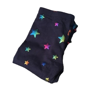 <span class=keywords><strong>Leggings</strong></span> personalizzabili per ragazze blu Navy con scritte in lamina con Logo personalizzato - Product Image 4