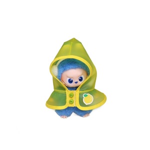 Mini Labubu Doll <b>Raincoat</b> 4.0 <b>Vinyl</b> Keychain Blind Box Clothes Waterproof Poncho Universal Size For Collectibles - Product Image 5