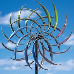 装飾的な芝生の庭の装飾風車3 Dウィンドスピナー - Product Image 4