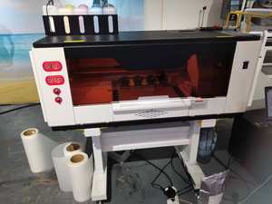 Petite imprimante DTF <span class=keywords><strong>DT300</strong></span> équipée d'une tête d'impression double XP600 avec fonction de secouage pour le transfert sur vêtements - Product Image 3