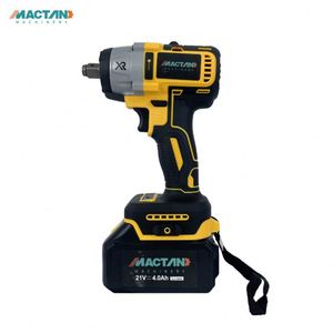 Clé à chocs sans fil 21V à moteur sans balais, nouvelle conception, haute efficacité, avec certification CE 320N.m - Product Image 1