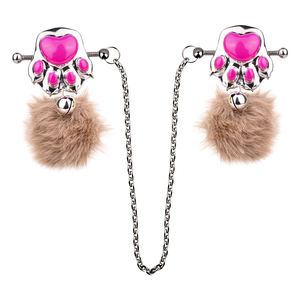 Vente en gros SM Bondage Femme Chaîne Métallique Réglable pour Femme Bdsm Bondage Sex Jewelry SM Dropshipping Pinces à Mamelon Pinces à Poitrine - Product Image 6