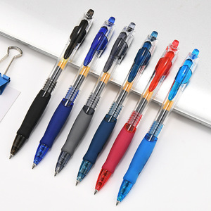 Promotional Pen Push Button Ballpoint <b>Plastic</b> Shell Portable Office Stationery Exam Supplies Custom Logo Advertising Pens - Product Image 1