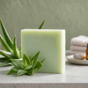 Base de jabón de aloe vera | Base de jabón para derretir y verter hierbas calmantes e hidratantes - Product Image 3