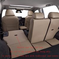 Accessoires de voiture sur mesure Housses de siège 5 sièges en cuir pour 2015-2025 Nissan Rogue S SV SL Platinum Midnight Edition Sport