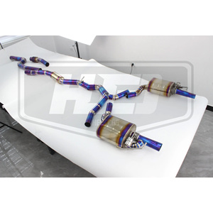 Sistema de Escape Catback Valvetronic de Titanio para <span class=keywords><strong>Mercedes</strong></span>-Benz E200 E260 E300 W213 2.0T - Product Image 3