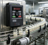 Variador de Frecuencia GT20 AC de 4kW-22kW 220V/380V para Motor y Compresor, Línea de Enlatado de Alimentos con Interfaz RS-485 y 0-550Hz