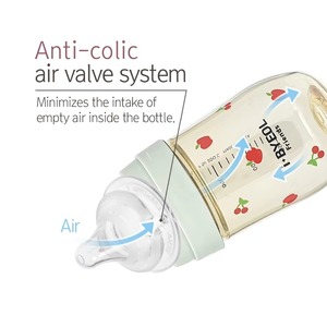 Tetina de Silicona de Boca Ancha GGO MI, 4 Etapas, Libre de BPA, para Bebés de 6 Meses en Adelante, con Válvula de Aire Anti Cólicos - Product Image 4