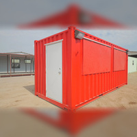 Conteneur ISO modifié High Cube 40 pieds industriel, structure en acier robuste, écologique, pour bureau extérieur ou magasin