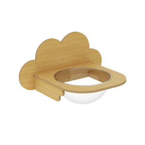 Estructura de Escalada para Gatos Montada en Pared, con Cama, Plataforma de Salto, Pilar con Diseño de Cápsula Espacial y Hamaca, Mueble Ahorrador de Espacio - Product Image 2