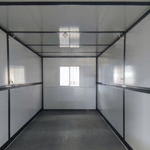 X gấp container nhà văn phòng bán chạy nhất prefab gấp nhà mô-đun thép tạm thời nhà tiền chế - Product Image 3