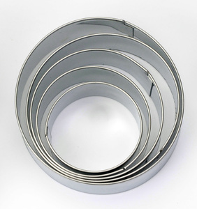 Ensemble couteaux à biscuits en acier inoxydable, 3 pièces, coupe-biscuits, amour en forme de cœur et d'étoile, couteaux de légumes en forme de Donuts - Product Image 4