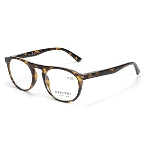 Gafas de lectura ópticas para lectores baratos, venta al por mayor, marco de plástico, redondas, optimum - Product Image 1
