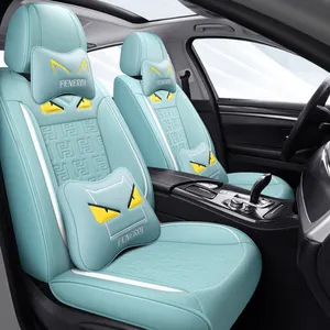 מושב מכונית באיכות גבוהה כיסוי מגן מלא סט מצחיק רכב פנים אביזרי עבור פורד פוקוס