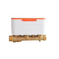 Compteur d'eau à ultrasons à commande de vanne DN15 R250 IP68 Compteur d'eau numérique prépayé 4G-Cat.1 Fabricant de compteurs d'eau intelligents sans fil