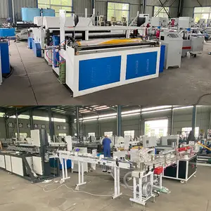 Máquina Pequeña de Fabricación de Papel Higiénico, Equipo de Fabricación de Papel Higiénico, Máquinas de Fábrica para Ideas de Negocio