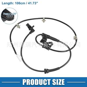 Sensor de Velocidad de Rueda ABS para Hyundai Santa Fe 956702B200 956702B210, Repuesto para Sistema de Frenos Antibloqueo, Compatible con Modelos 2010-2012 - Product Image 2