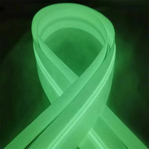 <span class=keywords><strong>Fermeture</strong></span> éclair en nylon phosphorescente écologique et durable, 5 mètres, détachable, pour textiles de maison et vêtements, certifiée OKE-TEX - Product Image 2