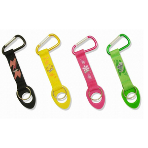 Soporte de silicona para botella de agua, Clip de gancho con accesorio de mosquetón y llavero, práctico y duradero - Product Image 3