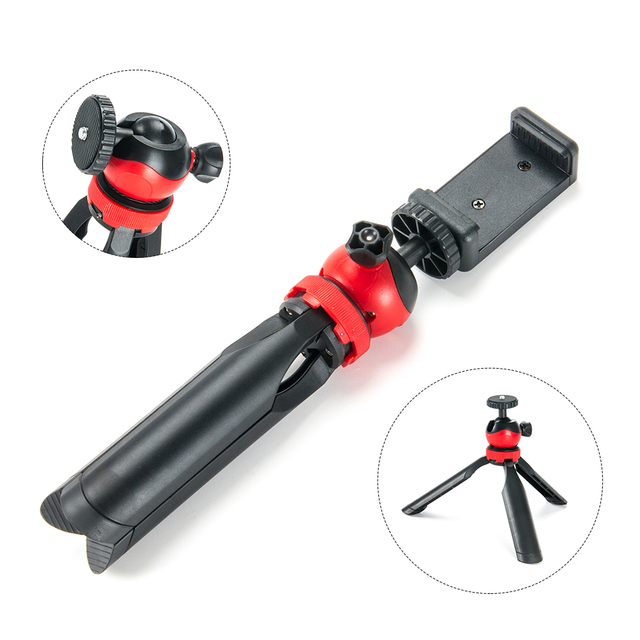 Lightweight Portable Phone Stand Holder Camera Mobile Phone Tripod Stand Mini Phone Tripod