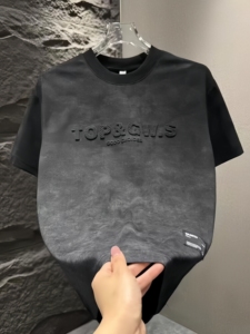 <span class=keywords><strong>T</strong></span>-<span class=keywords><strong>shirt</strong></span> décontracté <span class=keywords><strong>homme</strong></span> 2026, nouveau best-seller, confortable avec logo imprimé, coupe courte - Product Image 3