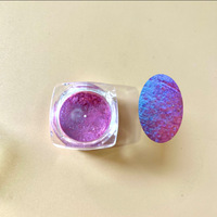 Nouvelle poudre de paillettes caméléon carrée pour nail art, encre plastique, accessoires pour nail art, stock Zhejiang, vente en gros BSL007