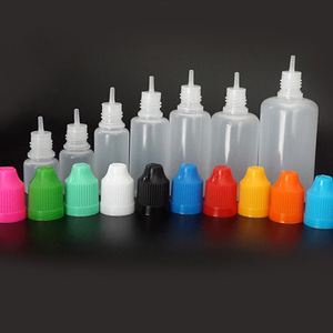 Botella de plástico PE 5ml 10ml 15ml 20ml 30ml 50ml Botellas de plástico PE con tapa a prueba de niños - Product Image 3