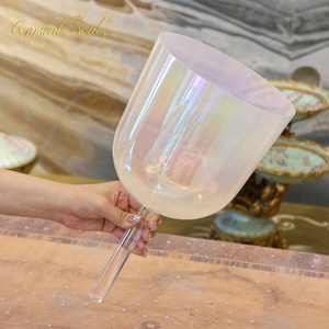 Crystal Soul 2025 Nouveau Design Bol à Manche en Cristal Alchimique Sirène Coloré Son Long et Puissant - Product Image 1