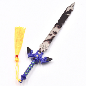 Il gioco per console open world n. 1 del giappone z reggia il protagonista equipaggia mastro spada in metallo con portachiavi spada blu regalo - Product Image 4