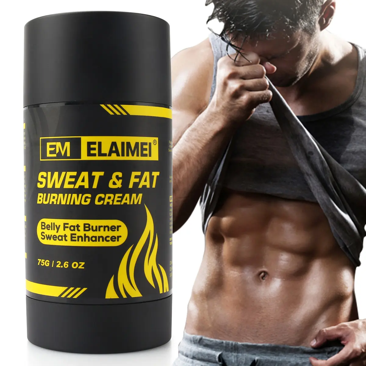 Hot selling organic Sweat Cream Sweat Stick weight loss supplements slimming slim Tummy Cream Hip Slimming Cream gel