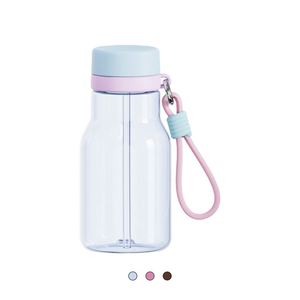 2026 Summer Tritan Plastic Water Appearance <b>Straw</b> Cup <b>Bottle</b> New Style Student Portable High Temperature Resistant - Product Image 1