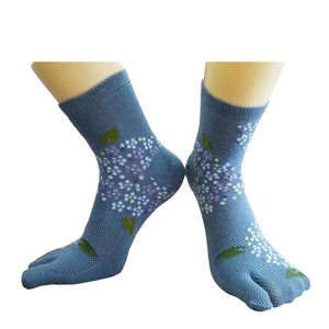 Tùy chỉnh Flip Flop Nhật Bản <span class=keywords><strong>Toe</strong></span> separators vớ một ngón chân duy nhất vớ một ngón tay Tabi bông hai ngón chân dép vớ - Product Image 4