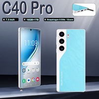 C40 Pro Directo de Fábrica, 7.3 Pulgadas, 2025, Nuevo Deca Core HD, 16GB+1TB, Cámara Frontal de 72MP con IA y Belleza, Cámara Trasera de 108MP, 5G CDMA/LTE