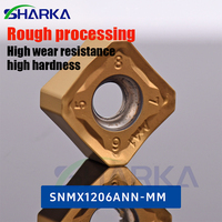 SHARKA SNMX1206ANN-MM Plaquette de fraisage en carbure SNMX, outils de fraisage de face SNMX1206, outil de tournage pour machine CNC