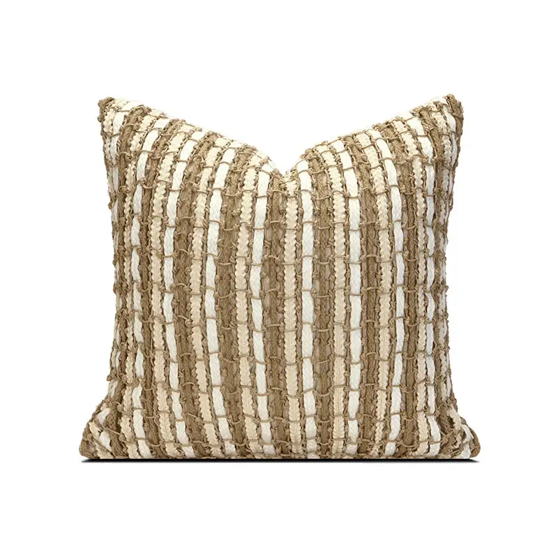 Aibuzhijia Home Decor Beige Geel Kussenhoes 45X45 Cm Bohemian Gooi Kussensloop